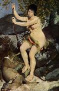 Pierre-Auguste Renoir Diana the Huntress, oil
